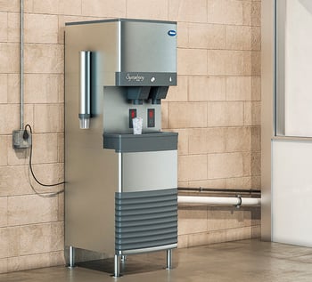 Symphony Plus dispenser in a factory