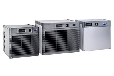 Grouping of different sized Horizon Elite ice machines