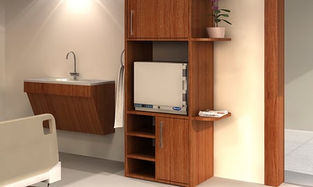 [Follett] Patient Room Countertop Refrigerator
