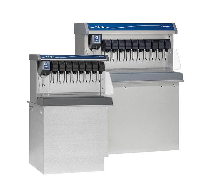 Vision ice and beverage dispensers