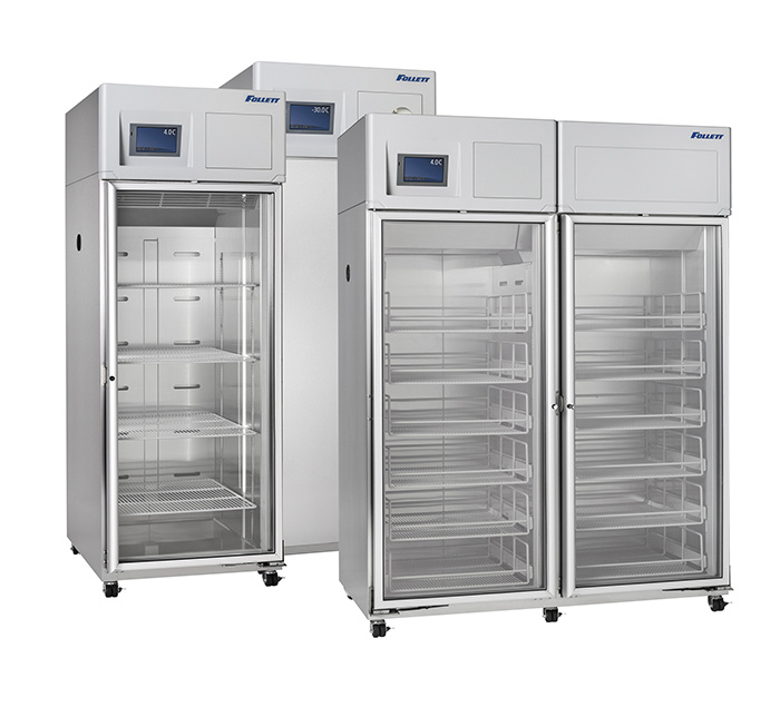 Full size single and double door refrigerators